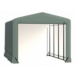 ShelterLogic 12x18x10 ShelterTube Garage Kit - Green (SQAACC0104C01201810)