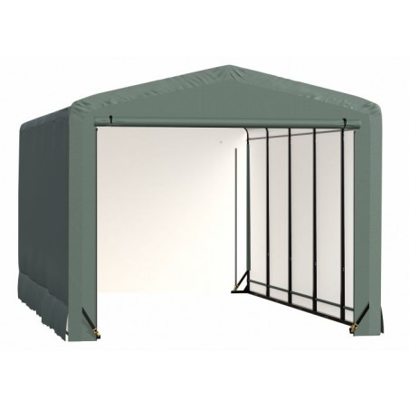 ShelterLogic 12x23x10 ShelterTube Garage Kit - Green (SQAACC0104C01202310)