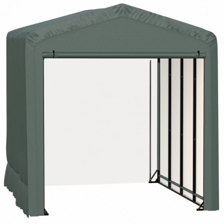 ShelterLogic 14x18x16 ShelterTube  Garage Kit - Green (SQAACC0104C01401816)