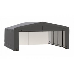 ShelterLogic 20x18x12 ShelterTube Garage Kit - Gray (SQAADD0103C02001812)