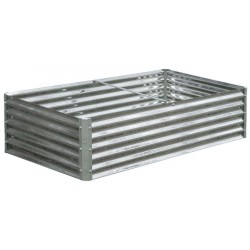 ShelterLogic 72x36x17 Raised Bed Garden Kit - Galvanized (RBG703617)