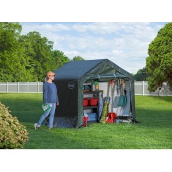 ShelterLogic 6x6x6 Scotts Peak Storage Shed - Green (70491)