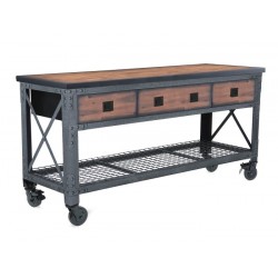 DuraMax 72"x24" Rolling Workbench - 3 Drawers (WB68001)