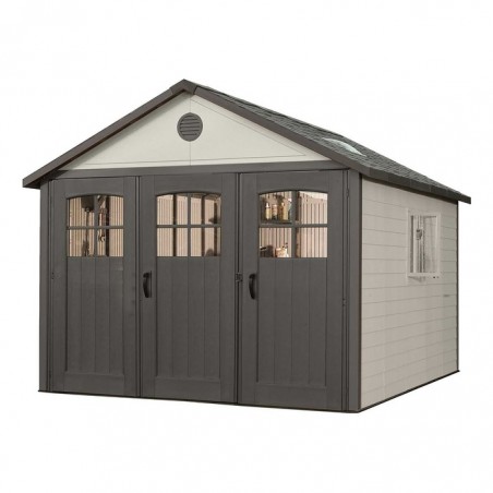 Lifetime 11x11 Storage Shed Kit with Tri-Fold Doors (60187)