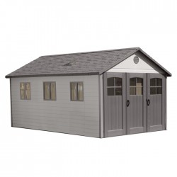 Lifetime 11x21 Storage Shed Kit w/ Tri-Fold Doors (60237)