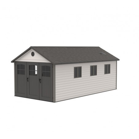 Lifetime 11x21 Storage Shed Kit w/ Tri-Fold Doors (60237)