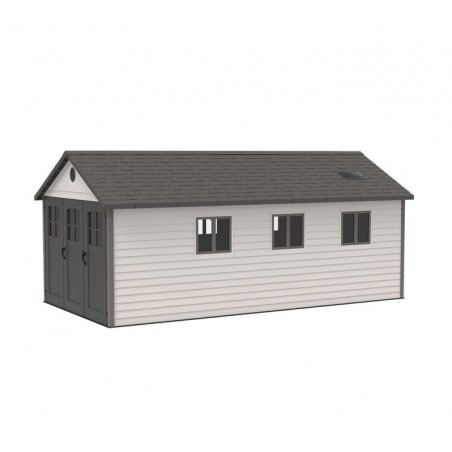 Lifetime 11x21 Storage Shed Kit w/ Tri-Fold Doors (60237)