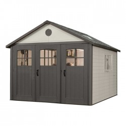 Lifetime 11x16 ft Storage Shed Kit with Tri-Fold Doors (60187 / 20125)