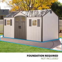 Lifetime 15x8 New Style Storage Shed Kit w/ Floor (60138)