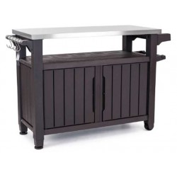 Keter Unity XL Outdoor Kitchen Cart with Storage - Brown (229369)