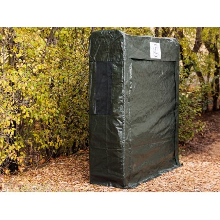 Gazebo Penguin Log Shelter (Green) - 246239-GRN