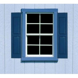 Small Square Window Shutters (Pair) (18832-9)