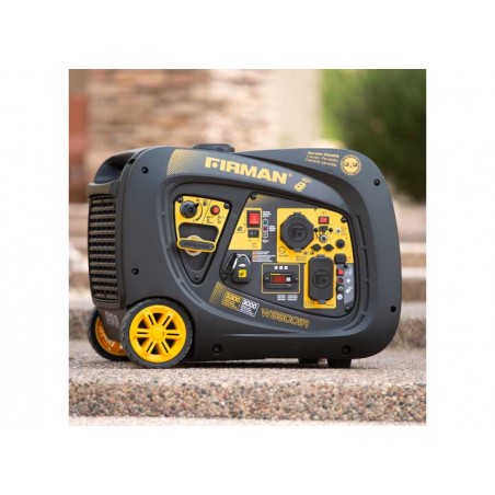 Firman 3300-Watt Whisper Series Portable Inverter Generator (W03083)