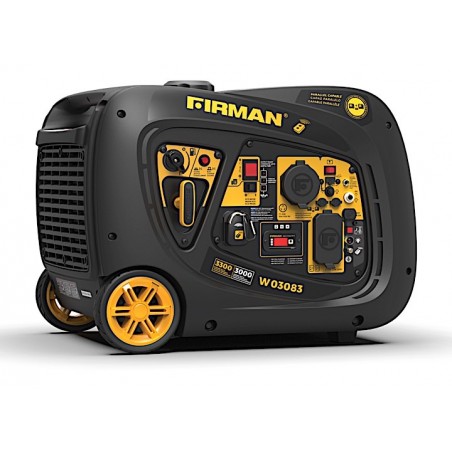 Firman 3300-Watt Whisper Series Portable Inverter Generator (W03083)