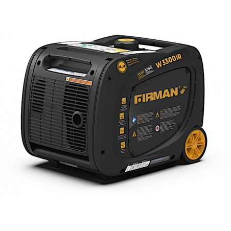 Firman 3300-Watt Whisper Series Portable Inverter Generator (W03083)