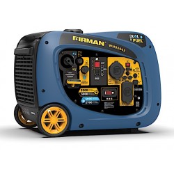 Firman Whisper Hybrid Dual Fuel Inverter Portable Generator 3300W Electric Start (WH03042)