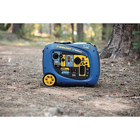 Firman Whisper Hybrid Dual Fuel Inverter Portable Generator 3300W Electric Start (WH03042)