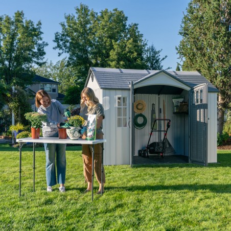 Lifetime Side Entry 10 ft. x 8 ft. Outdoor Storage Shed Kit (60466)