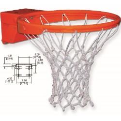 Gared Master International Professional Breakaway Rim with Tube Tie Net Attachment - (3500I)