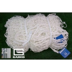 Gared Touchline 6' x 12' Soccer Net, 3 MM White ( SN612-3W)