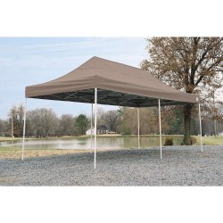 ShelterLogic 10x20 Straight Leg Pop-up Canopy - Bronze (22583)