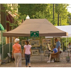 ShelterLogic 10x15 Straight Leg Pop-up Canopy - Bronze (22554)