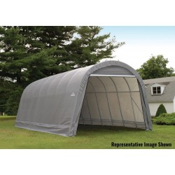 ShelterLogic 15x24x12 Round Style Shelter Kit - Grey (95360)