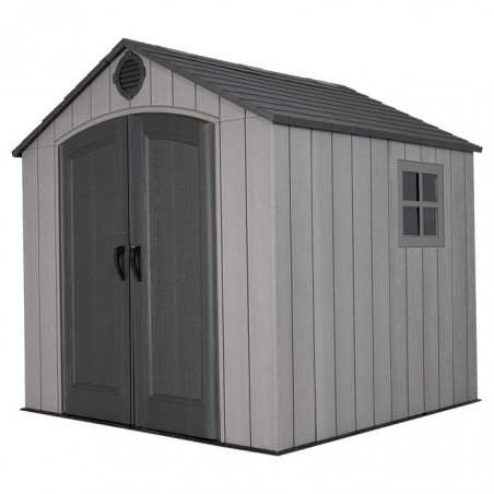 Lifetime 8x7.5 Plastic Storage Shed Kit with Floor (60354)