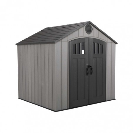 Lifetime 8 x7.5 Plastic Storage Shed Kit with Floor (60299A)