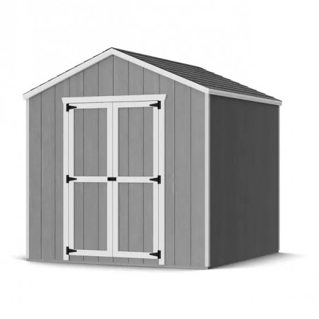 Little Cottage Co. 8x8 Value Gable Wood Shed Kit (8x8-VGS-WPC)