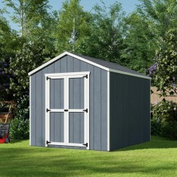 Little Cottage Co. 8x10 Value Gable Wood Shed Kit (8x10-VGS-PC)