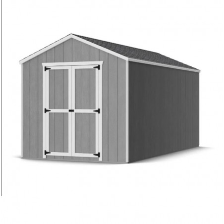 Little Cottage Co. 8x16 Value Gable Wood Shed Kit (8x16-VGS-WPC)