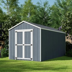 Little Cottage Co. 8x16 Value Gable Wood Shed Kit (8x16-VGS-PC)