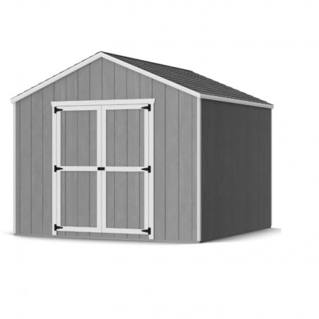 Little Cottage Co. 10x10 Value Gable Wood Shed Kit (10x10 VGS-WPC)