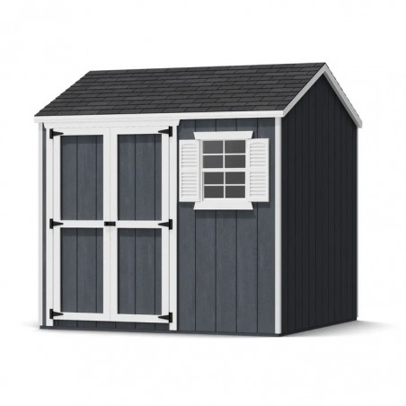 Little Cottage Co. 8x8 Value Workshop Wood Shed Kit (8x8-VWS-wPC)