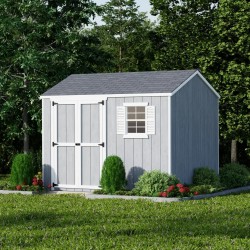 Little Cottage Co. 8x10 Value Workshop Wood Shed Kit (8x10-VWS-PC)