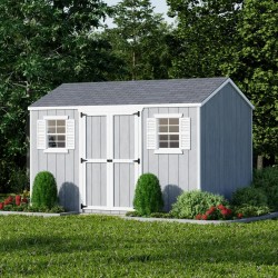 Little Cottage Co. 8x12 Value Workshop Wood Shed Kit (8x12-VWS-PC)