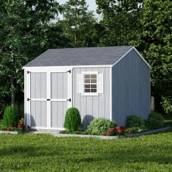 Little Cottage Co. 10x10 Value Workshop Wood Shed Kit (10x10-VWS-PC)