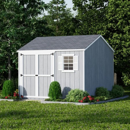 Little Cottage Co. 10x10 Value Workshop Wood Shed Kit (10x10-VWS-PC)