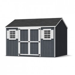 Little Cottage Co. Value Workshop 10x12 Wood Storage Shed Kit (10x12-VWS-PC)