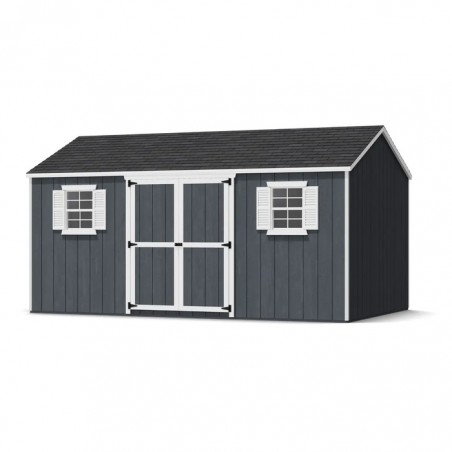 Little Cottage Co. 10x16 Value Workshop Wood Shed Kit (10x16-VWS-PC)