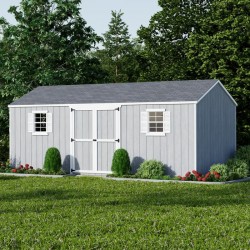 Little Cottage Co. 10x20 Value Workshop Wood Shed Kit (10x20-VWS-PC)