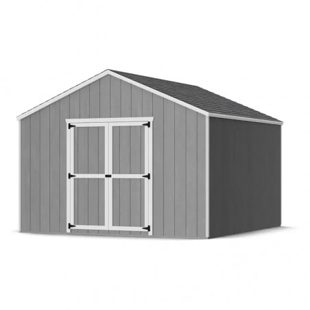 Little Cottage Co. 12x12 Value Gable Wood Shed Kit (12x12-VGS-PC)