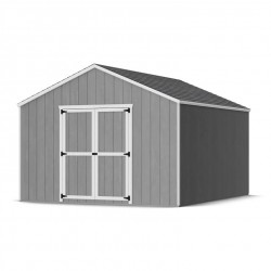 Little Cottage Co. 12x14 Value Gable Wood Shed Kit  (12x14-VGS-PC)