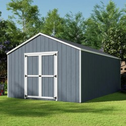 Little Cottage Co. 12x20 Value Gable Wood Shed Kit (12x20-VGS-PC)