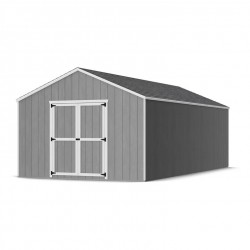 Little Cottage Co. 12x24 Value Gable Wood Shed Kit (12x24-VGS-PC)