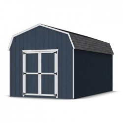 Little Cottage Co. 10x18 Value Gambrel Barn Wood Shed Kit w/ 6' Sidewall (10x18-VGB-6-PC)