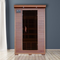 Yukon - Cedar 2 Person FAR Infrared Sauna With Carbon Heaters