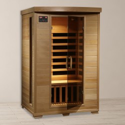 Blue Wave Heat Wave Coronado - Hemlock 2 Person FAR Infrared Sauna With Carbon Heaters (SA2409)