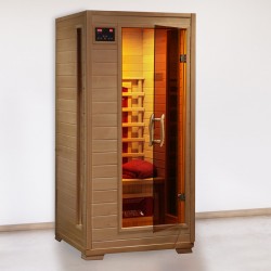 Buena Vista - Hemlock 1 Person FAR Infrared Sauna With Ceramic Heaters